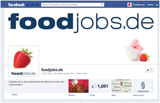 foodjobs.de bei Facebook