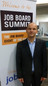 Elmar Enders, Account Manager, jobg8 at Job Board Summit Europe