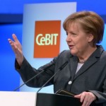 Bundeskanzlerin Angela Merkel eröffnet die CeBIT 2015