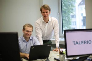 Talerio-Gründer (links: Daniel Barke, rechts: Marlon Lutz-Rosenzweig
