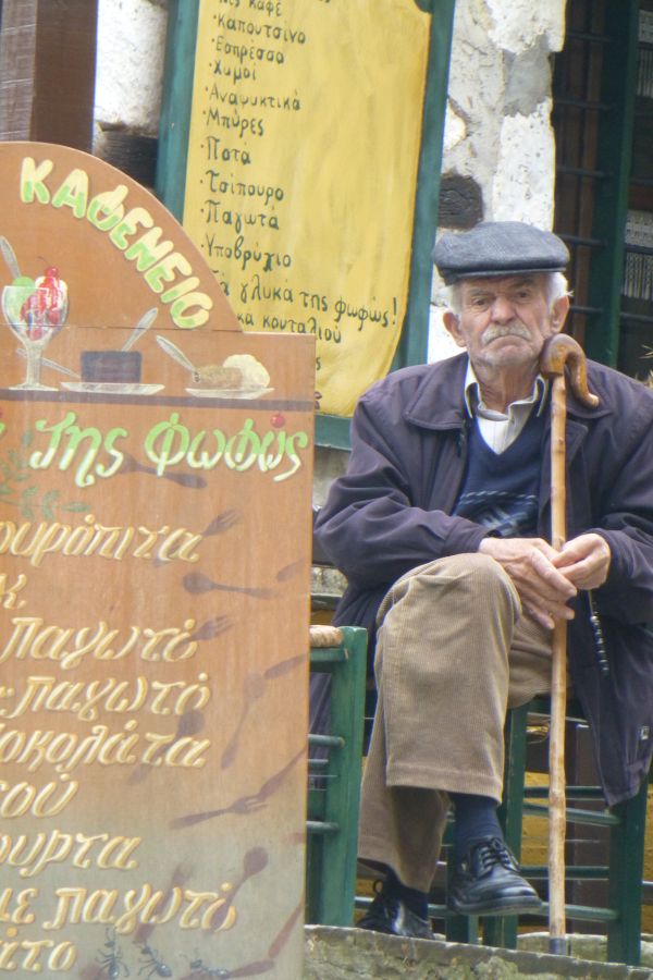 Rentner in Griechenland