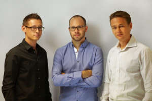 Die Vicampo-Gründer Felix Gärtner (26), Daniel Nitz (27) und Max Gärtner (31) (v.l.n.r.)