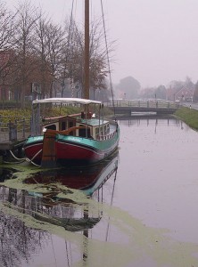 Kanal in Großefehn (Ostfriesland)