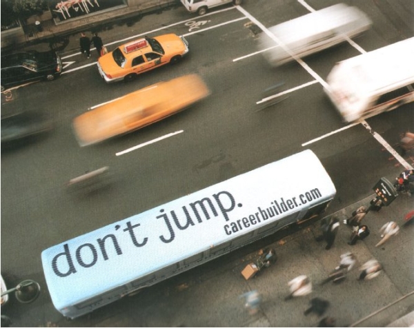 Karrieretip von CareerBuilder: Don't Jump!