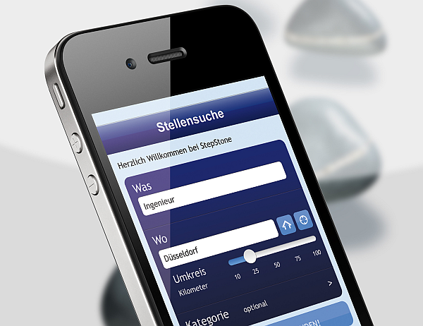 StepStone iPhone-App
