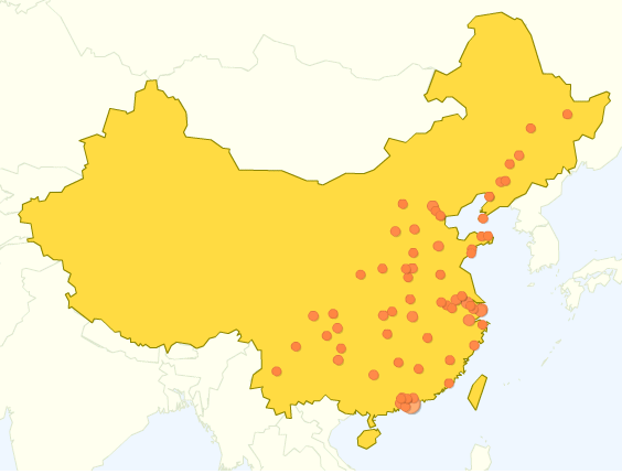 GeoLocation China